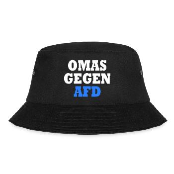 Grannies against afd - Bucket Hat - black - Front - Lela (165cm)