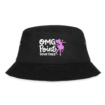 Ballett Tanzen Ballerina - Bucket Hat - Schwarz - Vorne - Lela (165cm)