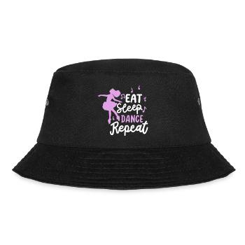 Ballett Tanzen Ballerina - Bucket Hat - Schwarz - Vorne - Lela (165cm)