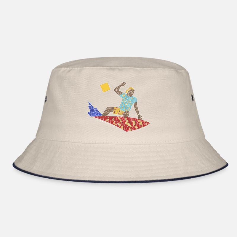 Surfer-Labyrinth Bucket Hat