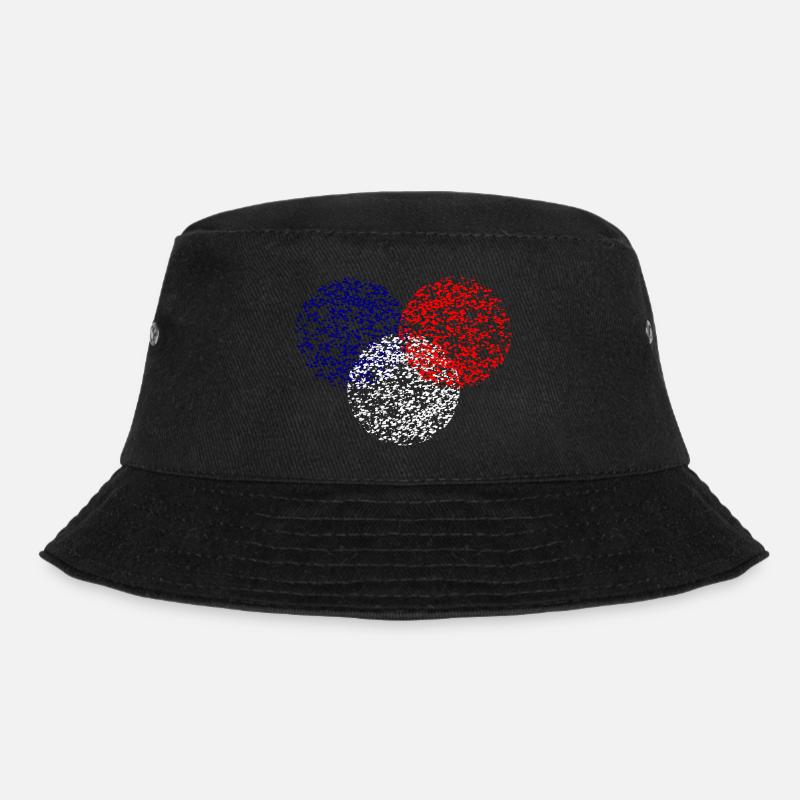 Boules tricolores - Bob - noir
