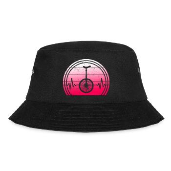 Unicycling, unicycle, unicycleartist, Unicyclefun - Bucket Hat - black - Front - Lela (165cm)