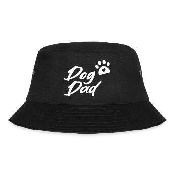 Dog Dad - Bucket Hat - Schwarz - Vorne - Lela (165cm)