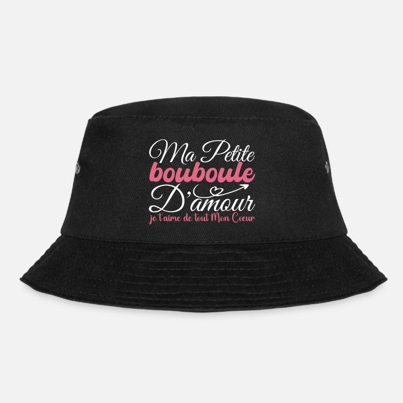 Cadeau bouboule d'amour, ma bouboule je t'aime - Bob - noir