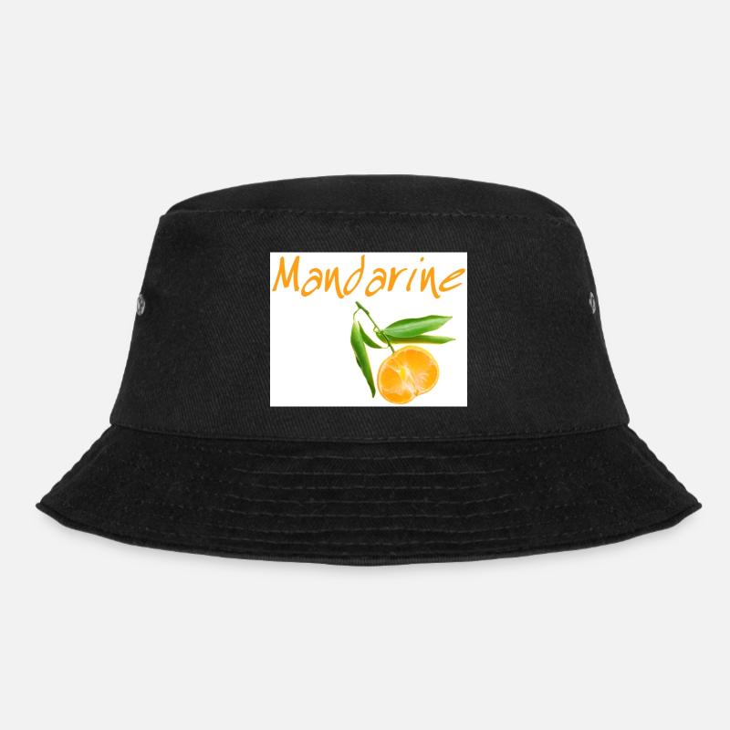 Mandarine - Bucket Hat - Schwarz