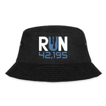 Marathon Runner Run 42,195 finishers - Bucket Hat - black - Front - Lela (165cm)
