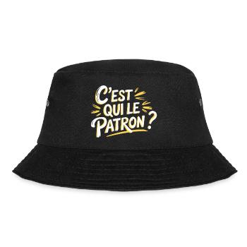 C'est qui le patron ? - Bob - noir - Devant - Lela (165cm)
