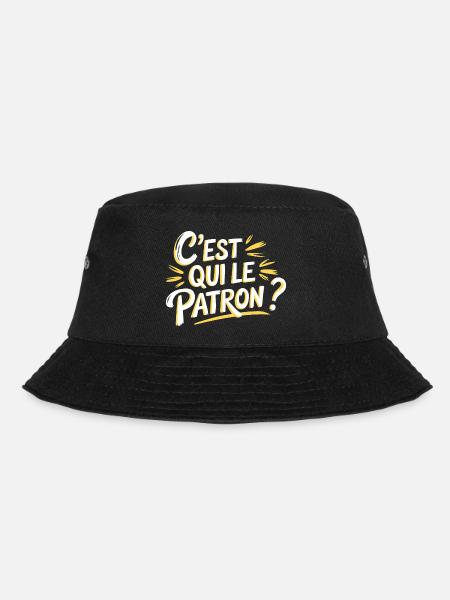 C'est qui le patron ? - Bob - noir