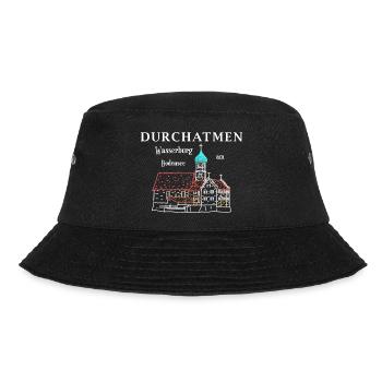 Wasserburg am Bodensee, Durchatmen, Germany - Bucket Hat - black - Front - Lela (165cm)