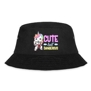 kung fu symbols Design for a kung fu fan - Bucket Hat - Schwarz - Vorne - Lela (165cm)