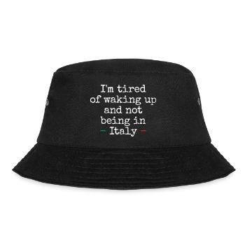 Italy Italia – for Italy lovers - Bucket Hat - black - Front - Lela (165cm)