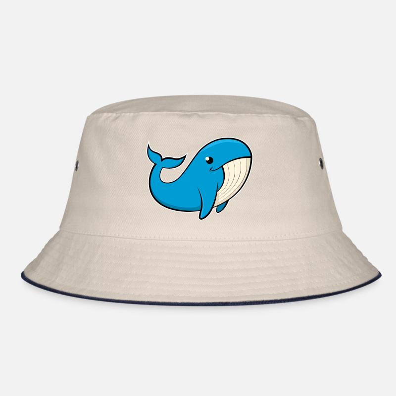 Image joyeuse d’une baleine bleue Bob