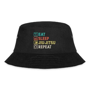 Eat Sleep Jiu-Jitsu Repeat Jiu jitsu - Bob - noir - Devant - Lela (165cm)