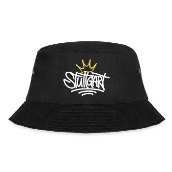 Stuttgart Graffiti - Bucket Hat - black - Front - Lela (165cm)