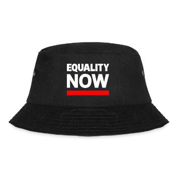 Slogan de la déclaration EQUALITY NOW - Bob - noir - Devant - Lela (165cm)