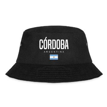 Córdoba Argentina Argentinian - Bucket Hat - black - Front - Lela (165cm)