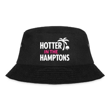 Hotter in the Hamptons Summer Design - Bucket Hat - Schwarz - Vorne - Lela (165cm)