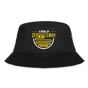 A Bowl of Happiness Ramen - Bucket Hat - black - Front - Lela (165cm)
