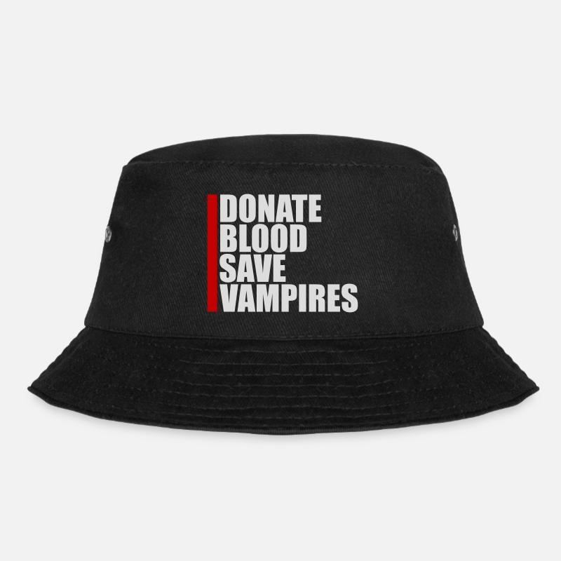 Donner du sang Donner du sang Sauver Vampires Halloween - Bob - noir