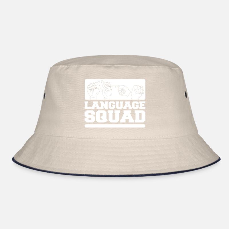 ASL Dolmetscher Gebärdensprache Bucket Hat