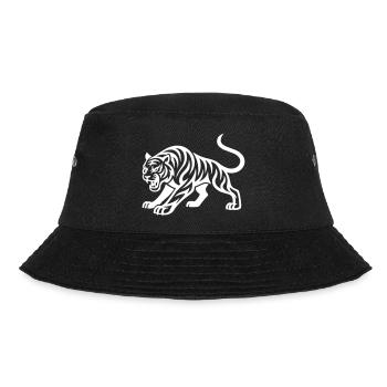 Tiger Animal Tier - Bucket Hat - black - Front - Lela (165cm)