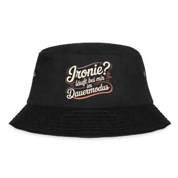 Irony? Runs in continuous mode for me - Bucket Hat - black - Front - Lela (165cm)