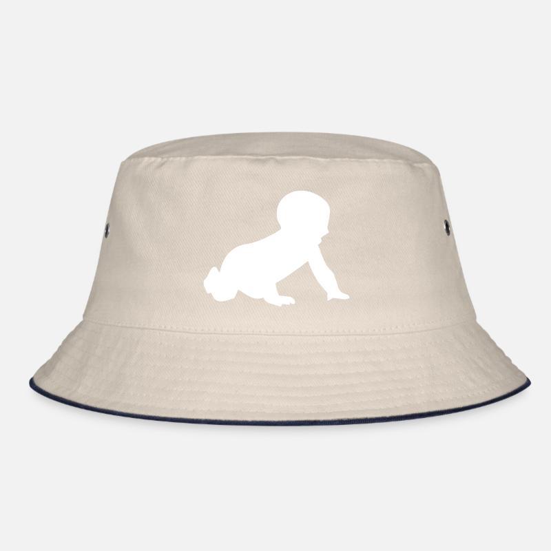 Silhouette de bébé rampant Bob