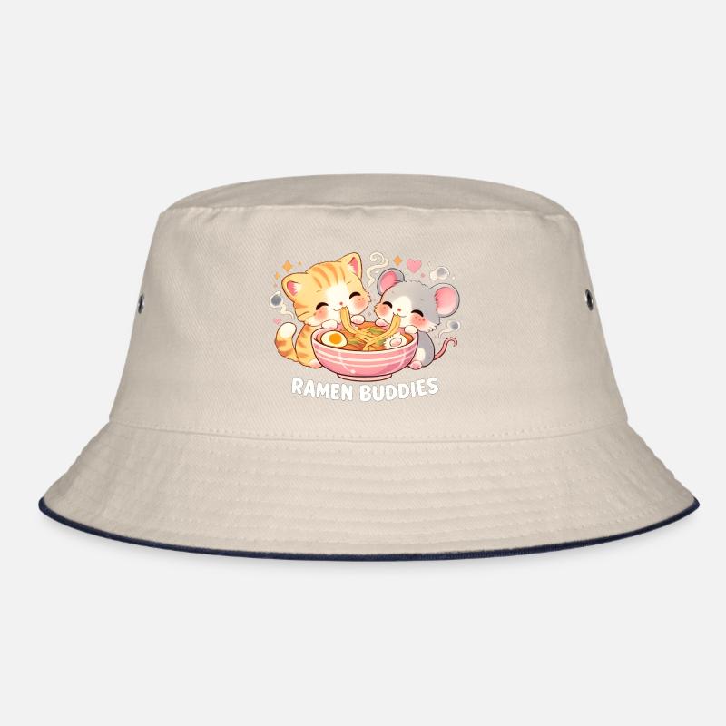 Ramen Cat Bucket Hat