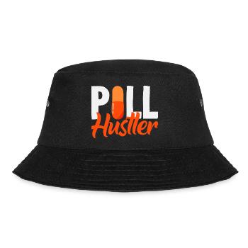 Apotheker Pharmazeutisch-technischer - Bucket Hat - Schwarz - Vorne - Lela (165cm)