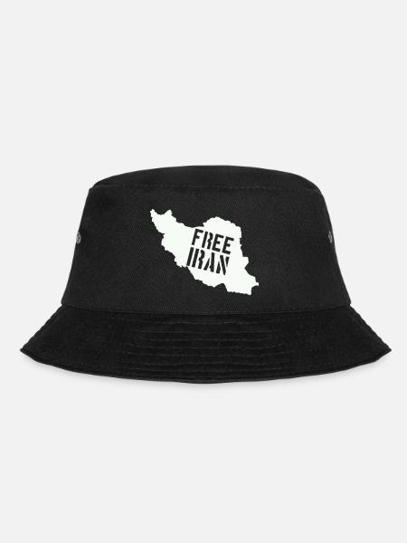 Iran Freiheit Free Iran - Bucket Hat - Schwarz