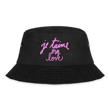 My love - Bucket Hat - black - Front - Lela (165cm)