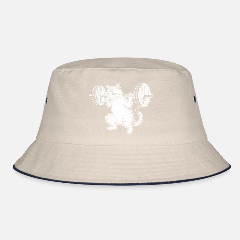 Cat Training Strength Lift Bucket Hat