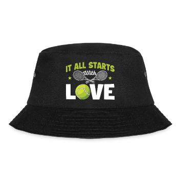 Tout commence par un humour d’amour et de tennis - Bob - noir - Devant - Lela (165cm)