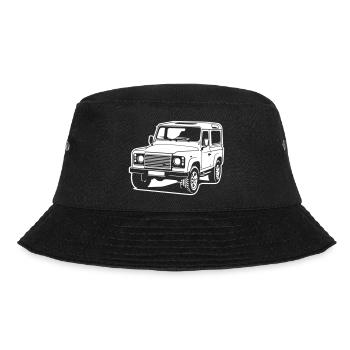 Defender (Difference Image) - Bucket Hat - black - Front - Lela (165cm)