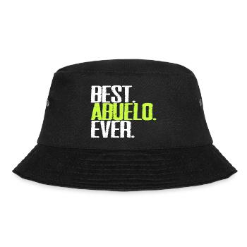 Best Abuelo Ever Opa Spanisch Spruch Retro Vintage - Bucket Hat - Schwarz - Vorne - Lela (165cm)
