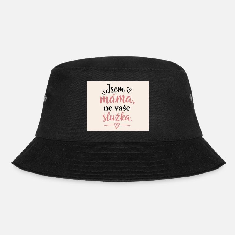 Ich bin Mama, nicht deine Putzfrau - Bucket Hat - Schwarz