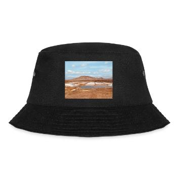 Salt patches of the desert - Bucket Hat - black - Front - Lela (165cm)