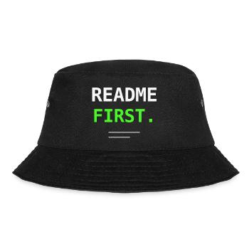 README Premier Programmeur Humor Don Nerd ! - Bob - noir - Devant - Lela (165cm)