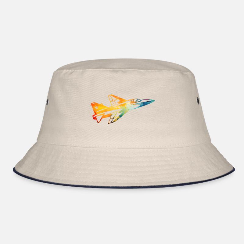 Fighter aircraft Bucket Hat