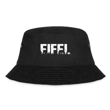 Eifel Wald Wandern - Bucket Hat - Schwarz - Vorne - Lela (165cm)
