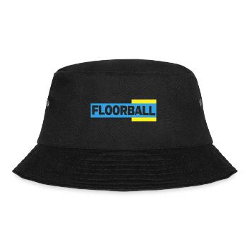 Floorball Floorball Logo Floorball Sports - Bucket Hat - black - Front - Lela (165cm)