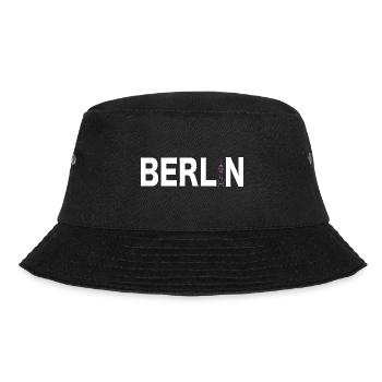 Berlin Souvenir Germany Gift Skyline - Bucket Hat - black - Front - Lela (165cm)