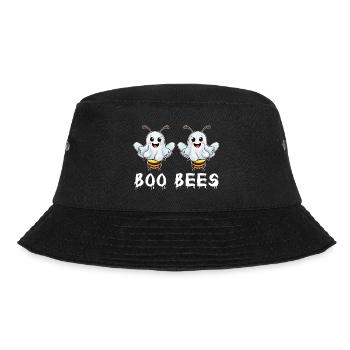 Boo Bees Halloween Costume Bees Ghosts Funny - Bucket Hat - black - Front - Lela (165cm)