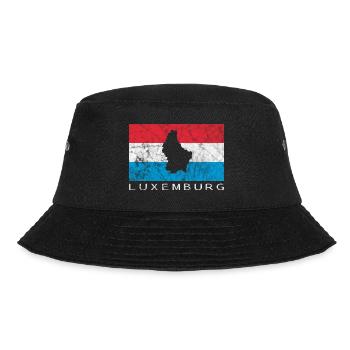 Luxembourg Flag Contour Voyage vacances Luxembourgeois - Bob - noir - Devant - Lela (165cm)