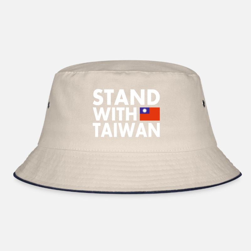 Stand with taiwan Bucket Hat