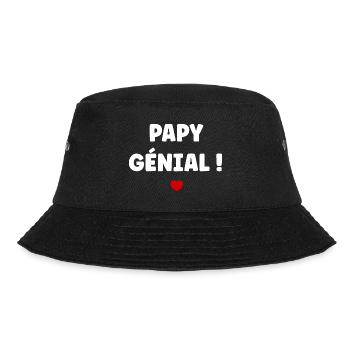 papy génial - Bob - noir - Devant - Lela (165cm)
