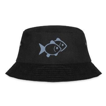Pisces - Bucket Hat - black - Front - Lela (165cm)