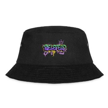 Bielefeld Deutschland Stadt Graffiti Spray Sprayer - Bucket Hat - Schwarz - Vorne - Lela (165cm)