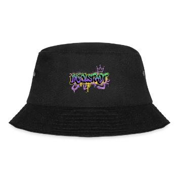 Ingolstadt Deutschland Graffiti Spray Sprayer - Bucket Hat - Schwarz - Vorne - Lela (165cm)