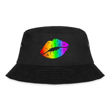The Pride Kiss - Bucket Hat - black - Front - Lela (165cm)